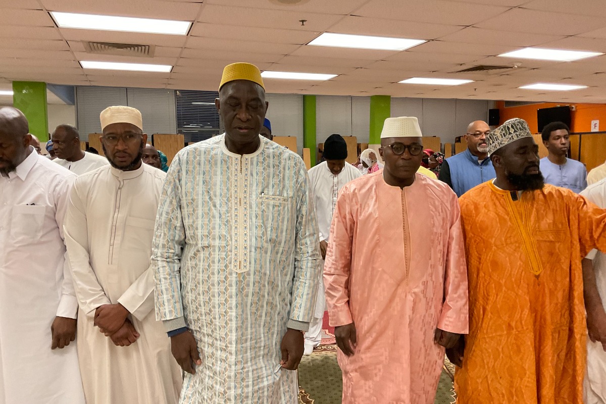 Les Ivoiriens de Washington , DC rompent le jeûne ensemble