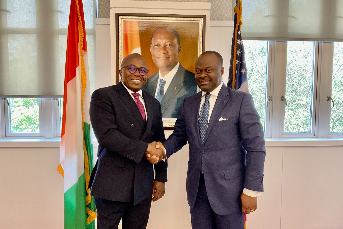 Côte d'Ivoire - USA : L'Ambassadeur Touré reçoit le S.E. Moriko Tiemoko, nouveau Représentant permanent de la Côte d’Ivoire à l'ONU