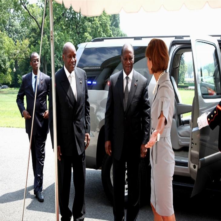 En visite de travail aux USA: le Président Alassane Ouattara à la Maison blanche