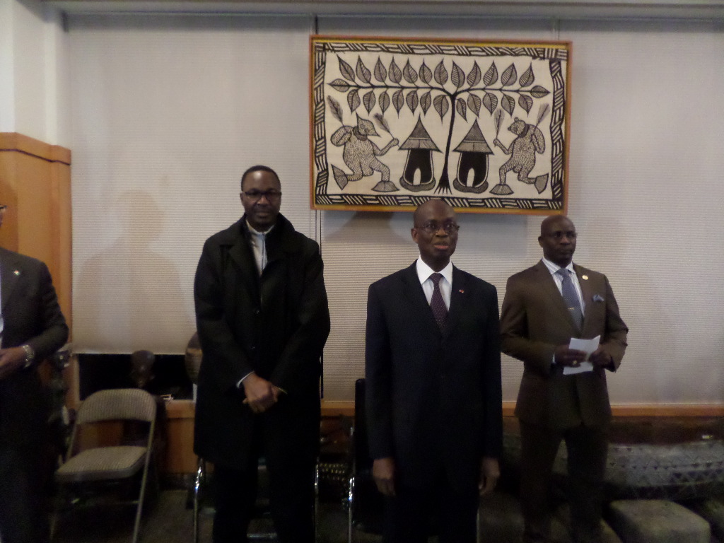 Soirée d'hommage aux Eléphants à l'Ambassade de Côte d'Ivoire aux USA