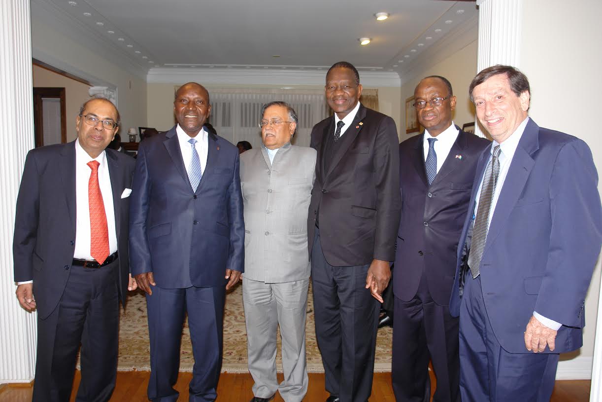 Washington, DC : l`Ambassadeur Daouda Diabaté offre un dîner au Premier  Ministre Daniel Kablan Duncan