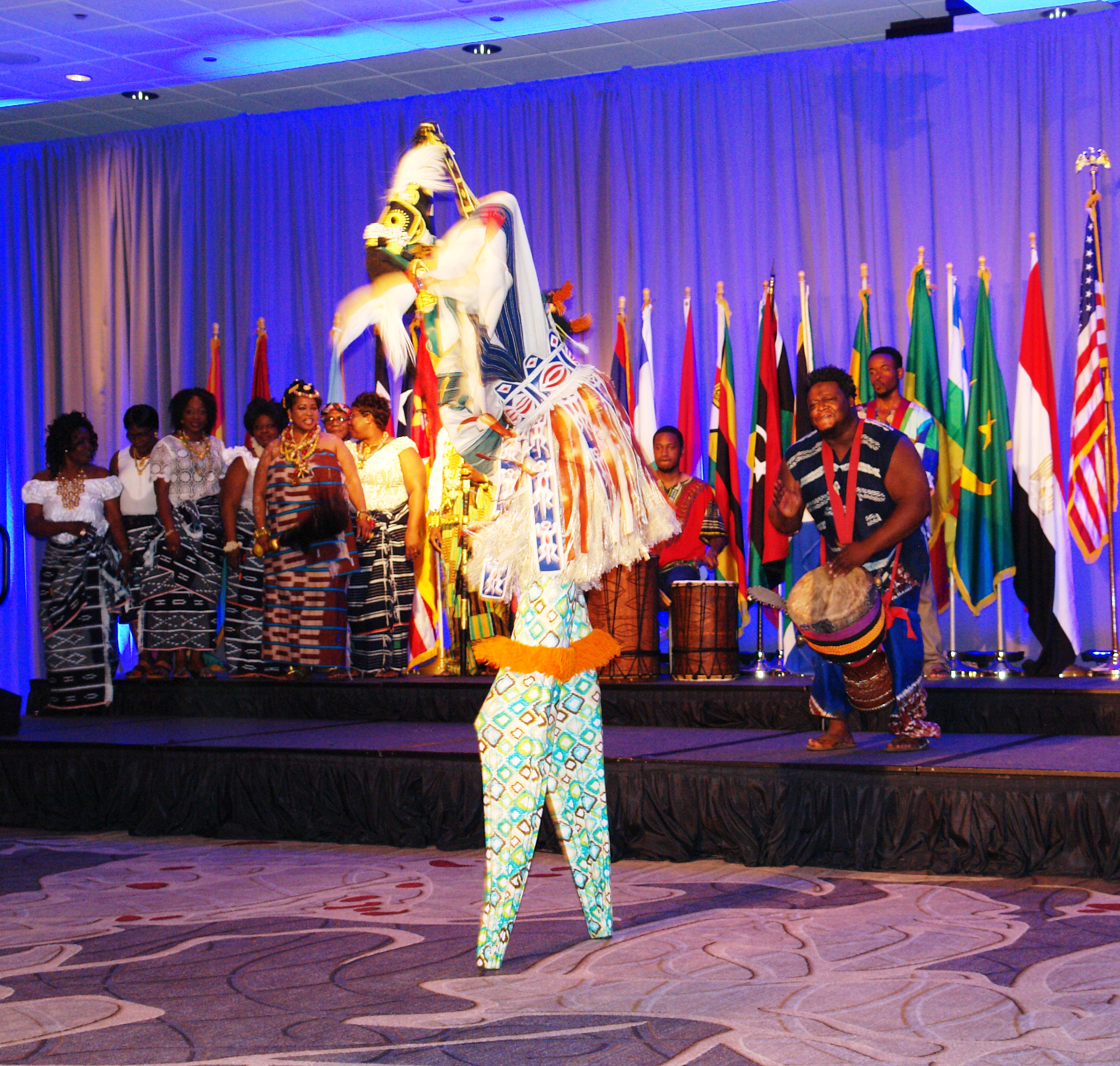 La Côte d'Ivoire à la commémoration de  la journée de l'Afrique le 25 mai 2015 à Washington, DC