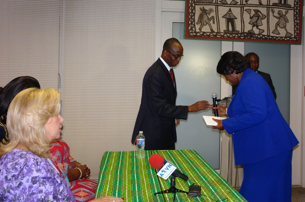 Mme Dominique Ouattara échange avec des Ivoiriennes vivant sur la côte Est des Etats-Unis