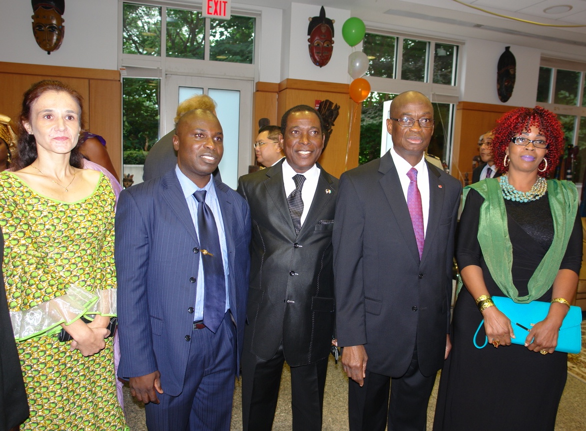 Washington, D C : célébration des 55 ans d'indépendance de la Côte d'Ivoire à l'Ambassade 