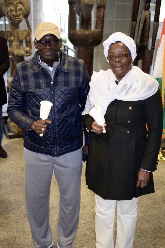 Most Memorable Pictures for Candlelight Vigil For Grand-Bassam at the Côte d’Ivoire  Embassy in Washington ,DC