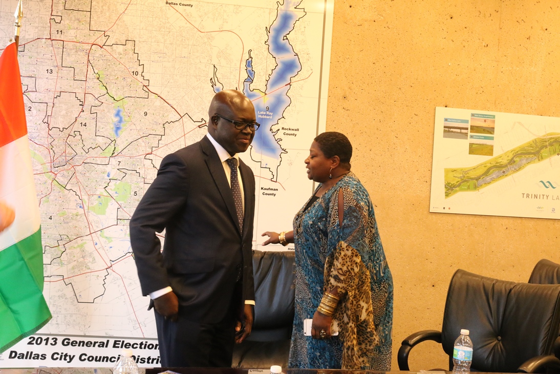  Dr.  N’Dri Kouassi Hyacinthe installé dans ses fonctions de Consul Honoraire de Côte d’Ivoire à Dallas