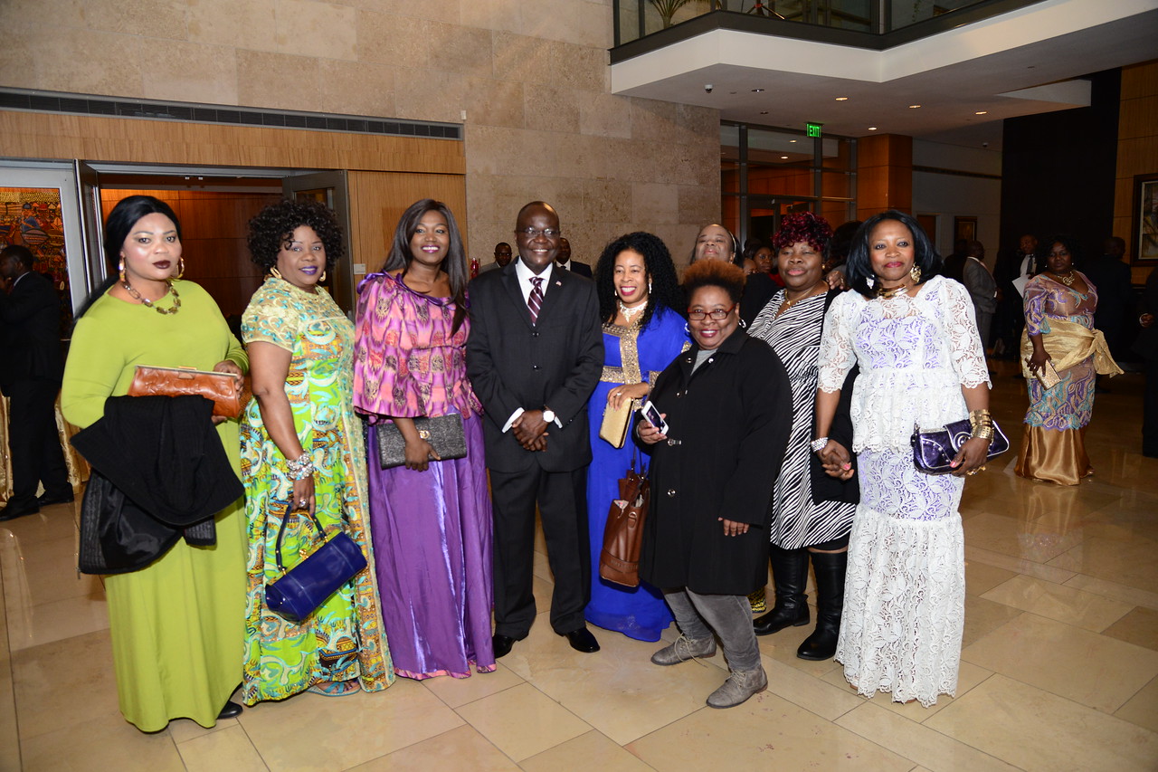 Farewell reception in honour of H.E Jeremiah C.Sulunteh , outgoing Ambassador of Liberia to USA at the Embassy of Nigeria