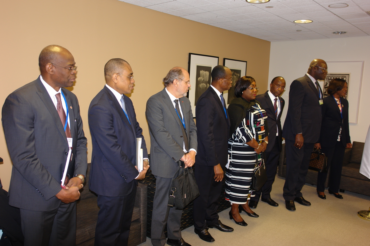 Le Premier Ministre Amadou Gon Coulibaly à la Banque Mondiale  à Washington, DC