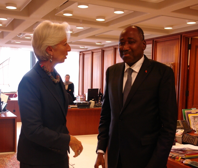 Le Premier Ministre Amadou Gon Coulibaly au Fonds Monétaire international à Washington, DC