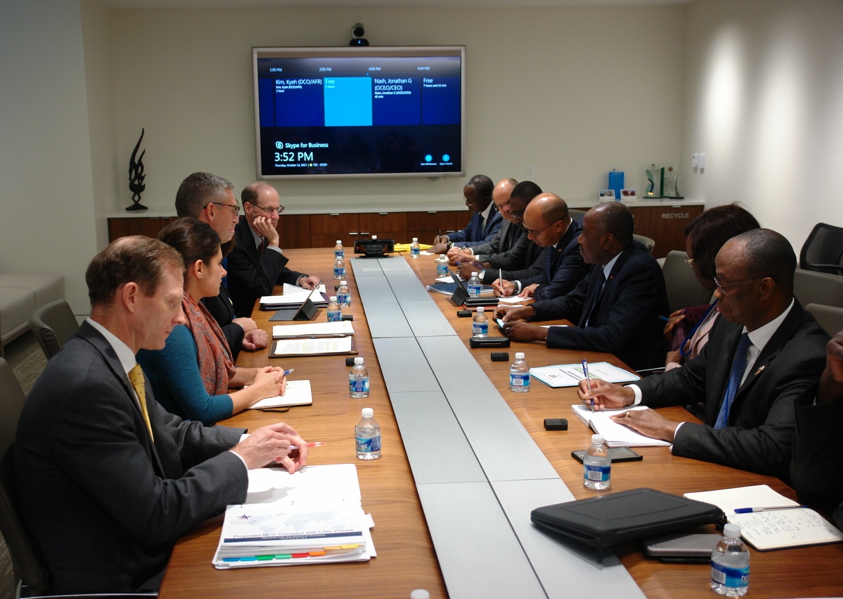 En images : Le Premier Ministre Amadou Gon  Coulibaly à Washington , DC pour les assemblées annuelles du FMI et de la Banque mondiale