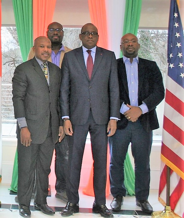 Wahington, DC : Présentation de Voeux 2019 à S.E.M.l'Ambassadeur Mamadou Haidara 