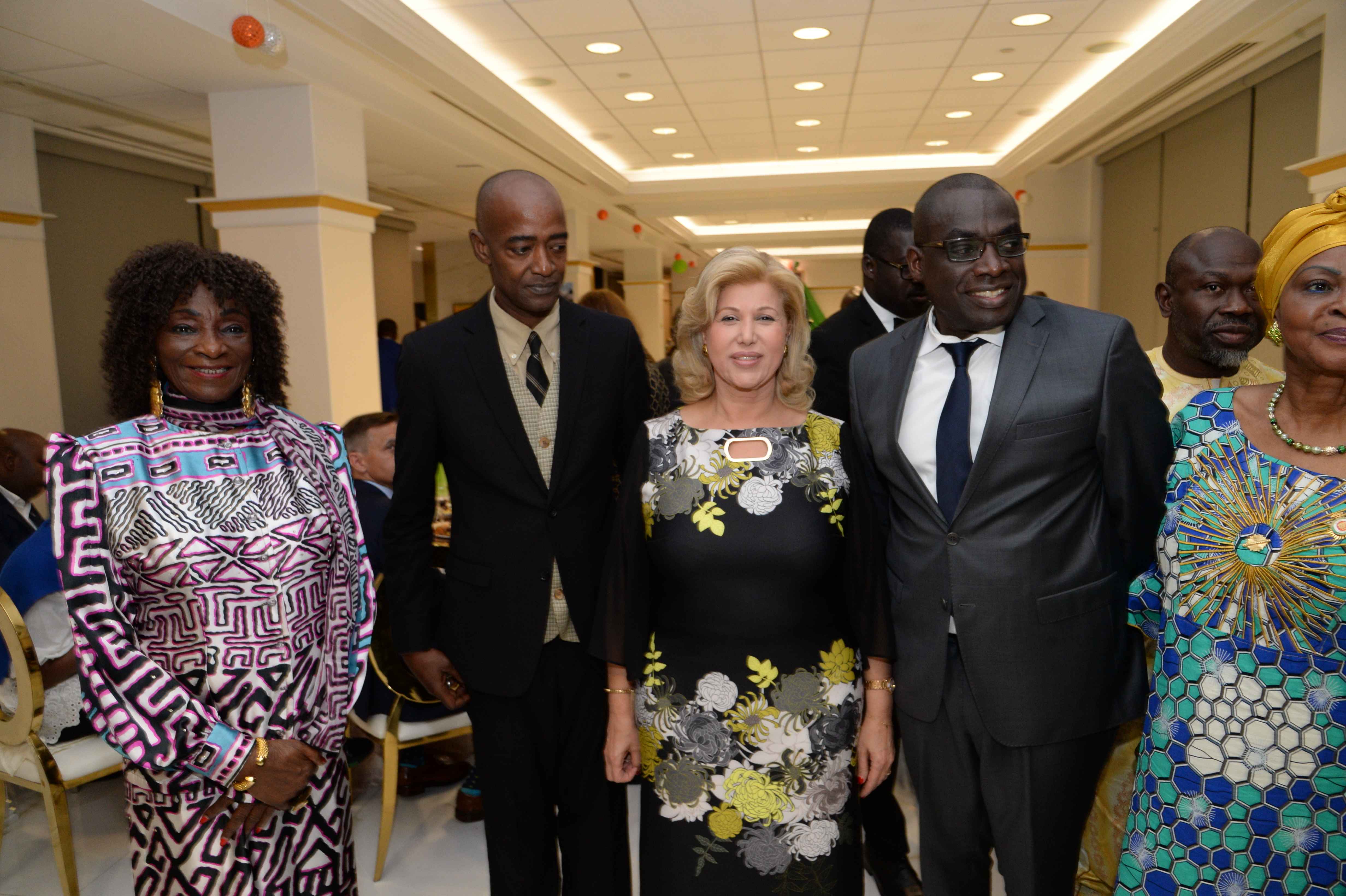 Washington , DC : L’Ambassadeur Haidara Mamadou  organise un diner d’hommage à la Première Dame Dominique Ouattara