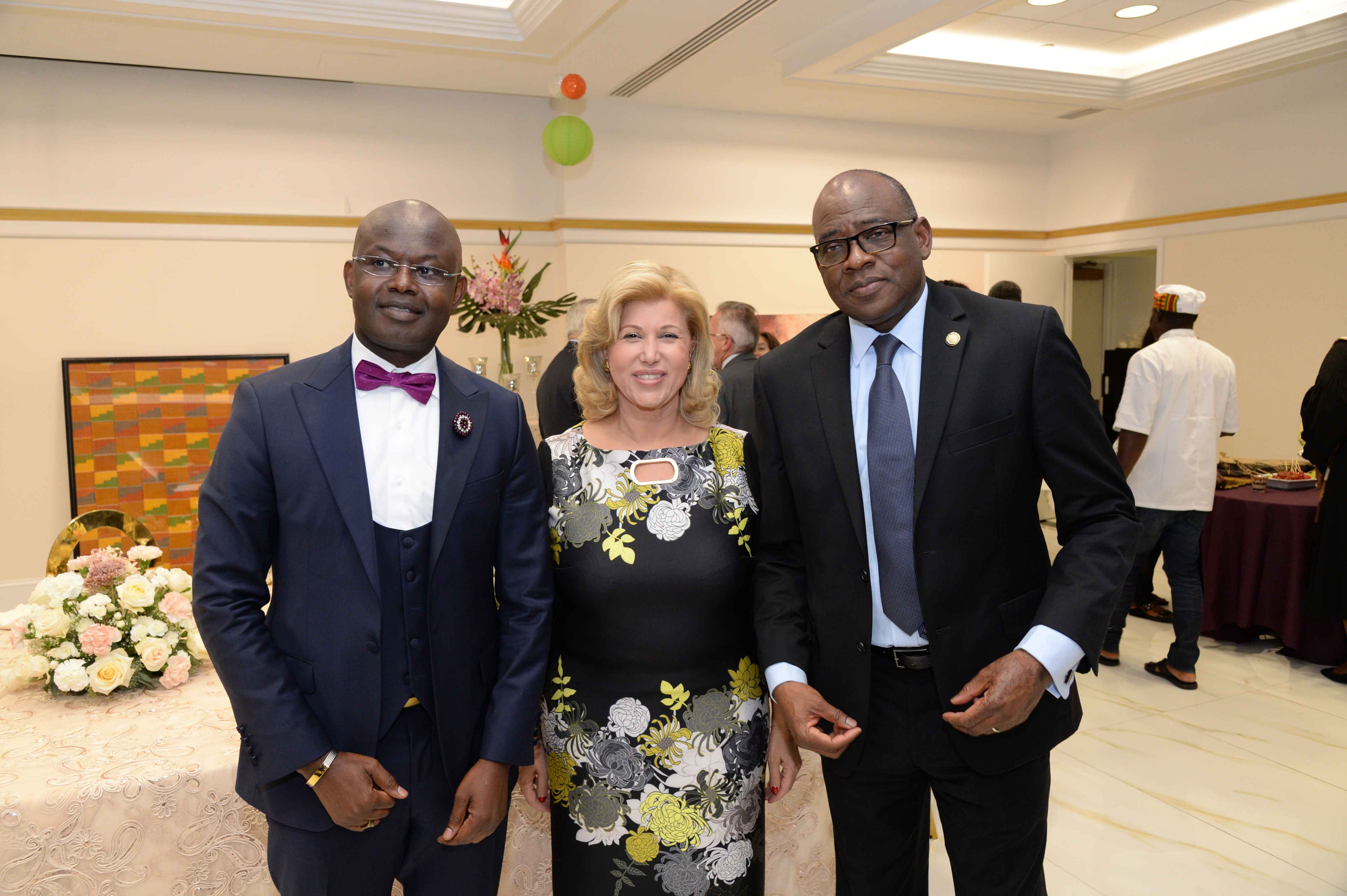 Washington , DC : L’Ambassadeur Haidara Mamadou  organise un diner d’hommage à la Première Dame Dominique Ouattara