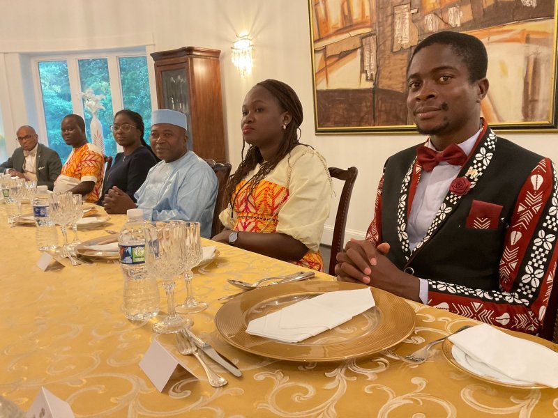 Washington, DC : l`Ambassadeur Ibrahima Touré offre un dîner à la délégation Yali 