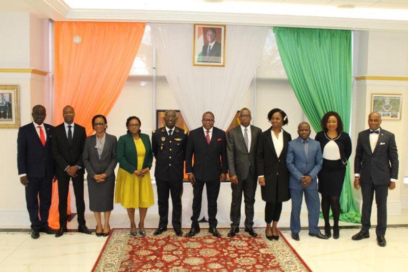 Cérémonie des voeux 2023 à l'Ambassade de Côte d'Ivoire : retour en images